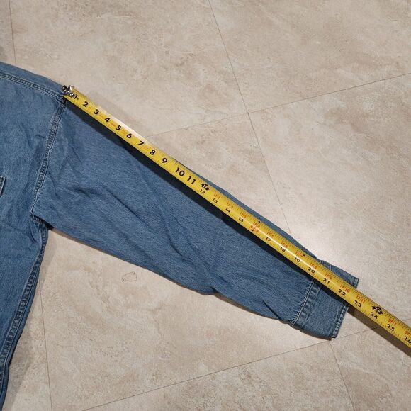 VTG Jeff Gordon #24 NASCAR Racing Competitors View Mens XL Denim Button Up Shirt - Picture 9 of 11